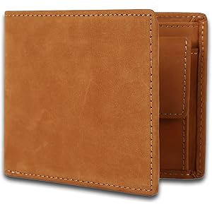 Amazon | [亀登鞄製作所] 財布 メンズ 2つ折り 二つ折り財布 本